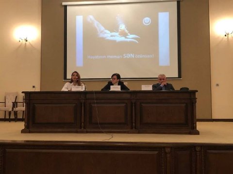  UNEC-də Narkomaniya ilə mübarizəylə bağlı tədbir təşkil olunub