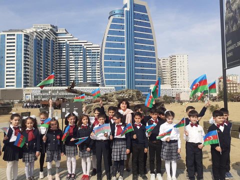 Hərbi Qənimətlər Parkına ekskursiyalar təşkil edilir  