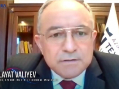 AzTU-nun rektoru III Mərkəzi Asiya Nobel Festivalında çıxış edib