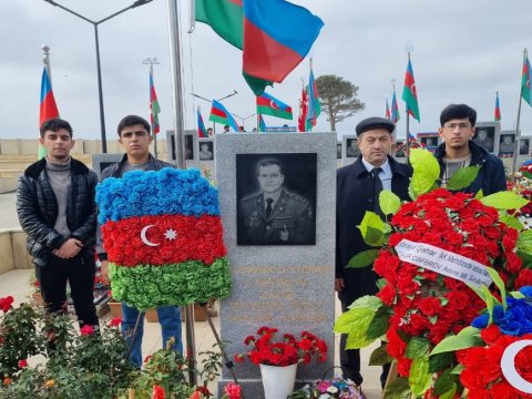 BMU-nun I kurs tələbələri şəhidlərin məzarlarını ziyarət ediblər  
