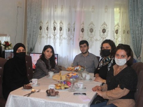 MDU-nun əməkdaşları qazi məzunu ziyarət ediblər