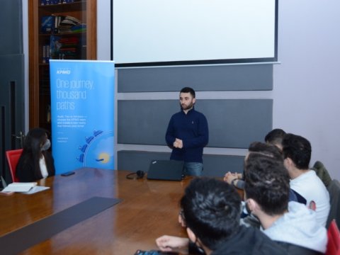 KPMG Azərbaycan şirkətinin UNEC-də Karyera Günləri davam edir-FOTO