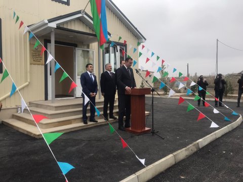 Erməni təcavüzünə məruz qalan məktəb yenidən QURULDU-FOTOLAR