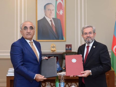 Ankara Universiteti ilə UNEC arasında əməkdaşlığa dair saziş imzalanıb