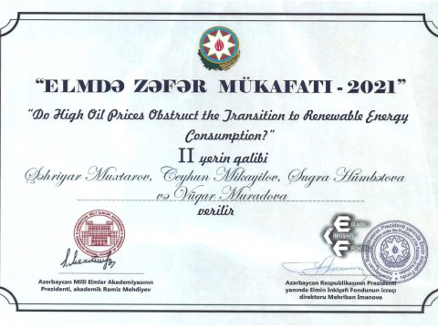 BMU dosentinin elmi işi müsabiqədə II yerə layiq görülüb  