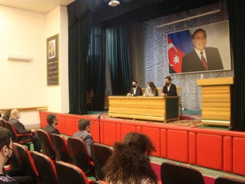 MDU-da “Atəşgah” Sığorta Şirkətinin əməkdaşları ilə görüş keçirilib-FOTO