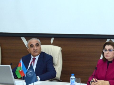 UNEC rektoru tələbə təşkilatlarına sədrlik iddiasında olan namizədlərlə görüşüb-FOTO