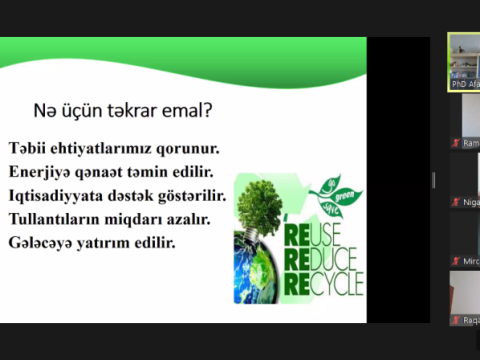 UNEC-də maarifləndirici tədbir keçirilib-FOTO
