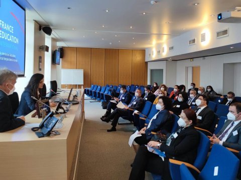 BMU-nun prorektorları Fransada ECAR layihəsi çərçivəsində təşkil olunan tədbirdə iştirak edir