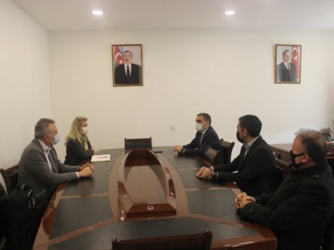 Türkiyəli beynəlxalq təlimçilər MDU-da olublar-FOTO