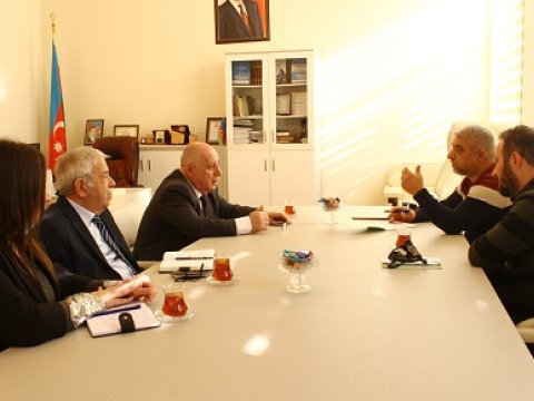 Qars Qafqaz Universitetinin professoru LDU-da olub