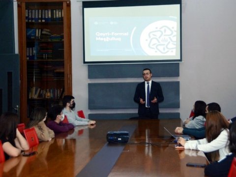 UNEC-də təlim: Qeyri-formal məşğulluğun leqallaşdırılması mövzusu ilə bağlı təlim keçirilib