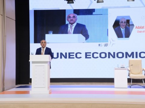 UNEC İqtisadi Forumunun birinci günü uğurla başa çatıb  