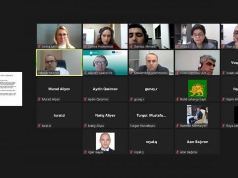 “Daxili nəzarət sisteminin həyata keçirilməsi” üzrə pilot layihənin növbəti onlayn təlimi keçirilib  