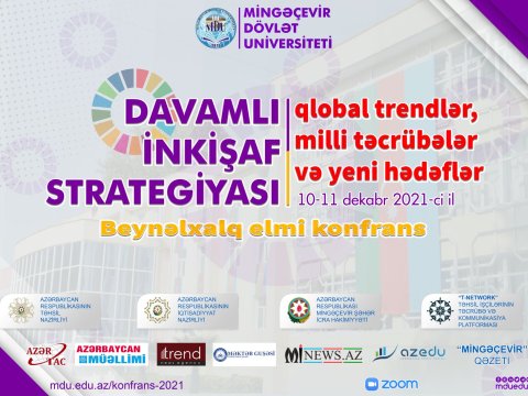 10-11 dekabrda MDU-da beynəlxalq elmi konfrans keçiriləcək