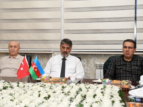Karabük Universitetinin rektoru ADNSU ilə tanış olub