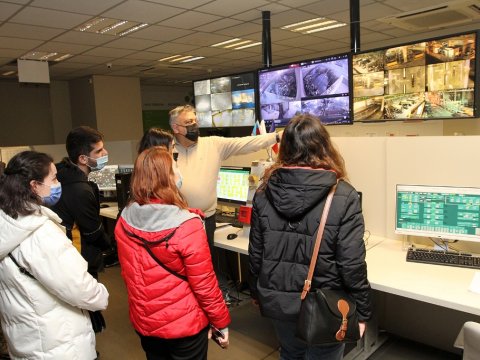 BMU tələbələri məlumat turunda iştirak ediblər  