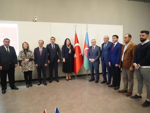 Böyük türk şairi Nizami Gəncəvinin adı Nişantaşı Universitetində əbədiləşdirilib-FOTO