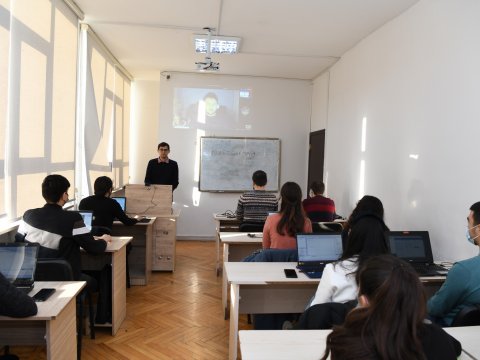 Fransa Universitetinin Azərbaycanlı müəllimi ADNSU-da tədrisə cəlb edilib