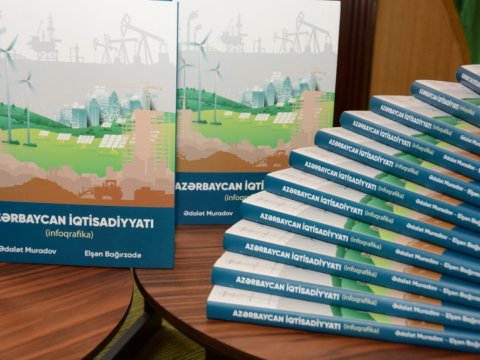 UNEC-də “Azərbaycan iqtisadiyyatı” kitabının təqdimatı olub