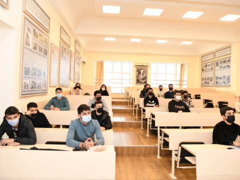 Şirkət mütəxəssisləri ADNSU tələbələrinə master-klass keçiblər  