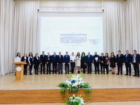 BMU-nun prorektoru Erasmus+ layihəsi çərçivəsində keçirilən görüşdə iştirak edib