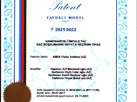 BMU aliminin həmmüəllifi olduğu ixtira patent alıb