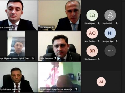 Məktəbdənkənar təhsil müəssisələrinin rəhbərlərinin iştirakı ilə videokonfrans keçirilib