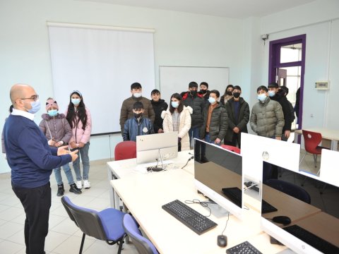 Tərtər rayonunun Seydimli kənd tam orta məktəbinin şagirdləri BMU-da olublar