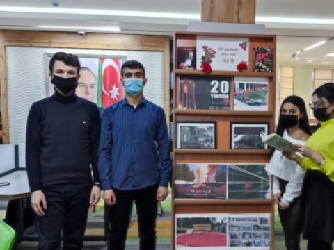 UNEC-də Ümumxalq Hüzn Gününə həsr olunan virtual sərgi hazırlanıb