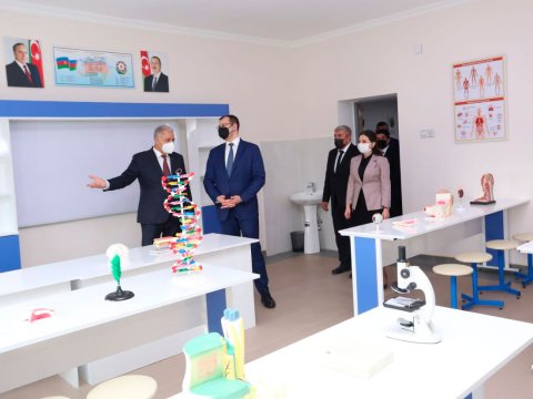 Gəncə və Samuxda məktəb açılış mərasimləri keçirilib