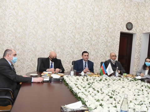 Qərbi Makedoniya Universitetinin nümayəndə heyəti ADNSU-da görüşlərə başladı