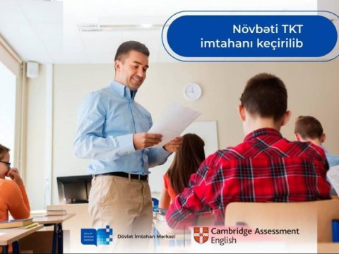 DİM növbəti TKT imtahanını keçirib  