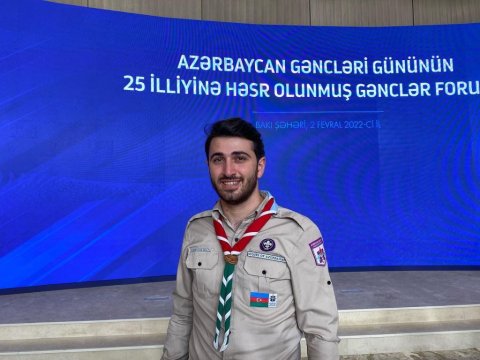 MDU tələbəsi Gənclər Forumunda iştirak edib