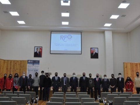 Mingəçevirdə fənn olimpiadalarının şəhər mərhələsinin qalibləri ilə görüş keçirilib-FOTO