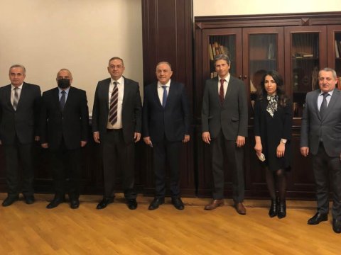 DAAD-ın Qafqaz ölkələri üzrə regional əlaqələndiricisi Gebhard Reul AzTU-nun qonağı olub