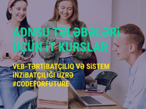ADNSU-da IT kurslarına başlanılıb