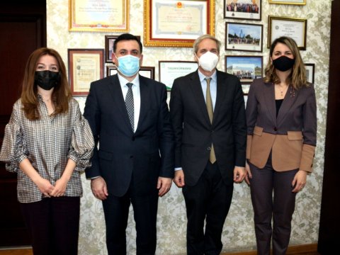 ADNSU ilə ABŞ universitetləri arasında əməkdaşlığın inkişafı məsələləri müzakirə olunub  