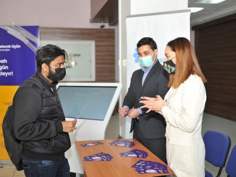 BMU-da “Gələcək üçün bacarıqlar” layihəsi çərçivəsində maarifləndirici tədbir keçirilib