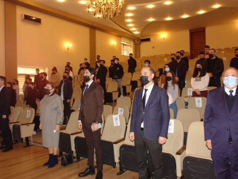 UNEC-də Xocalı soyqırımının 30 illiyinə həsr olunan tədbirlər keçirilir-FOTO
