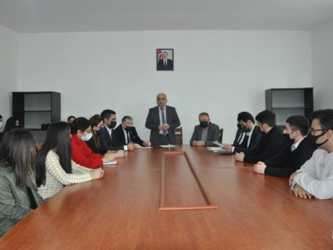 Mingəçevir Dövlət Universitetində tələbələr üçün maarifləndirici seminar keçirilib-FOTO