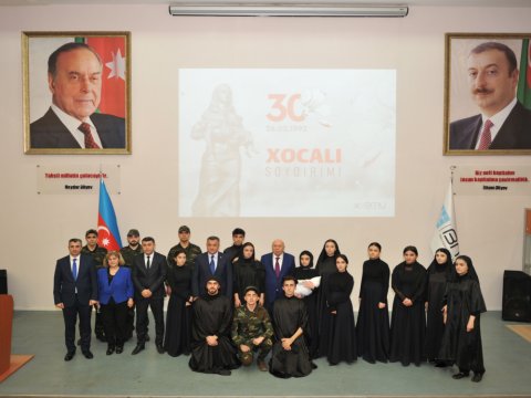 BMU-da Xocalı soyqırımının 30-cu ildönümünə həsr olunmuş anım tədbiri keçirilib  