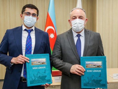 AzTU-nun rektoru Bakı Limanına səfər edib