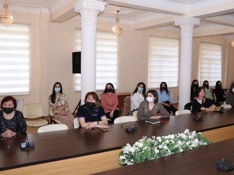 AzTU-da 8 Mart – Beynəlxalq Qadınlar Gününə həsr olunan tədbir keçirilib-FOTO