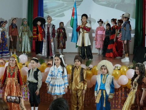 45 nömrəli məktəbdə 8 Marta özəl tədbir keçirilib-FOTOLAR