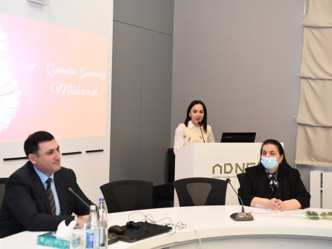 ADNSU-da 8 Mart Beynəlxalq Qadınlar Günü münasibətilə tədbir keçirilib