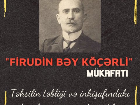 “Firudin bəy Köçərli” mükafatı qaliblərə təqdim edildi-FOTO