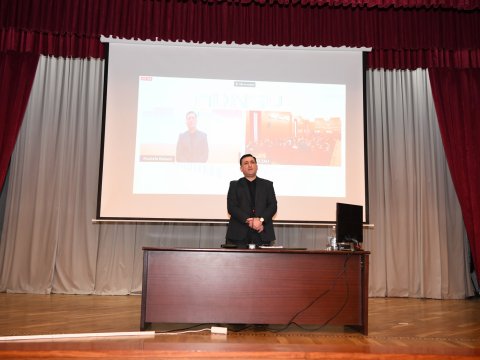 ADNSU-da “Açıq mikrofon” təşkil olunub