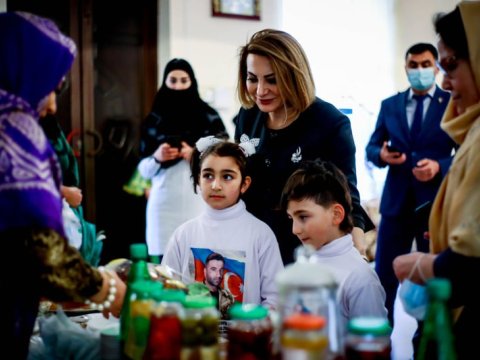 Bakı məktəbində çox maraqlı Novruz tədbiri -FOTOLAR