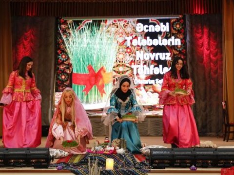 “Əcnəbi tələbələrin Novruz töhfələri”  